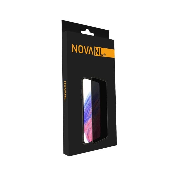Screenprotector van gehard 9H-glas in verpakking, gratis geplaatst bij Hosseini Telecom