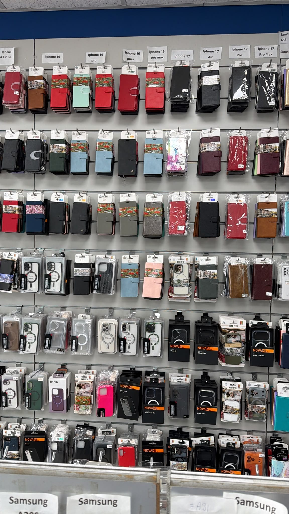 Boekhoesjes en covers per telefoonmodel